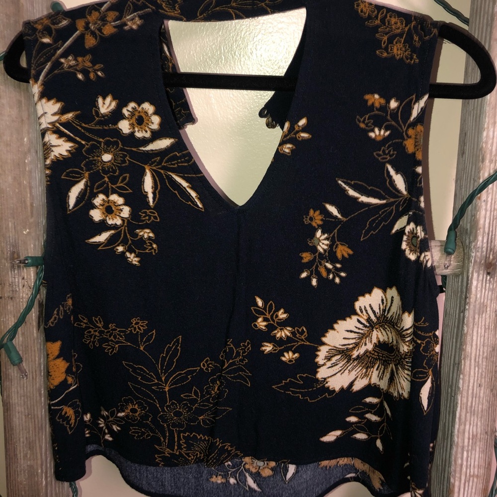 Kendall and Kylie Floral Tank Top